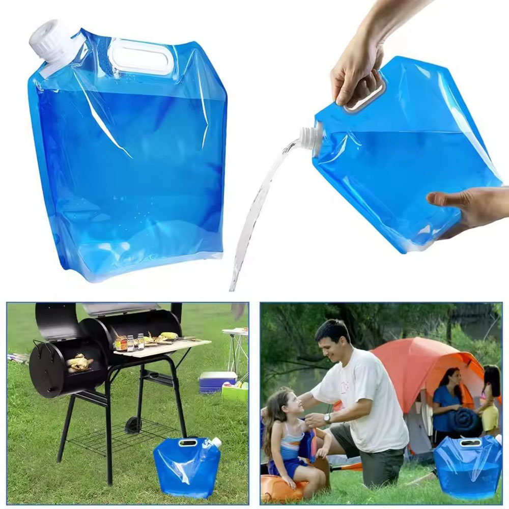 Water Bag Collapsible - Draagbare 5L/10L/15L Outdoor Opvouwbare Opvouwbare Drinkwagen