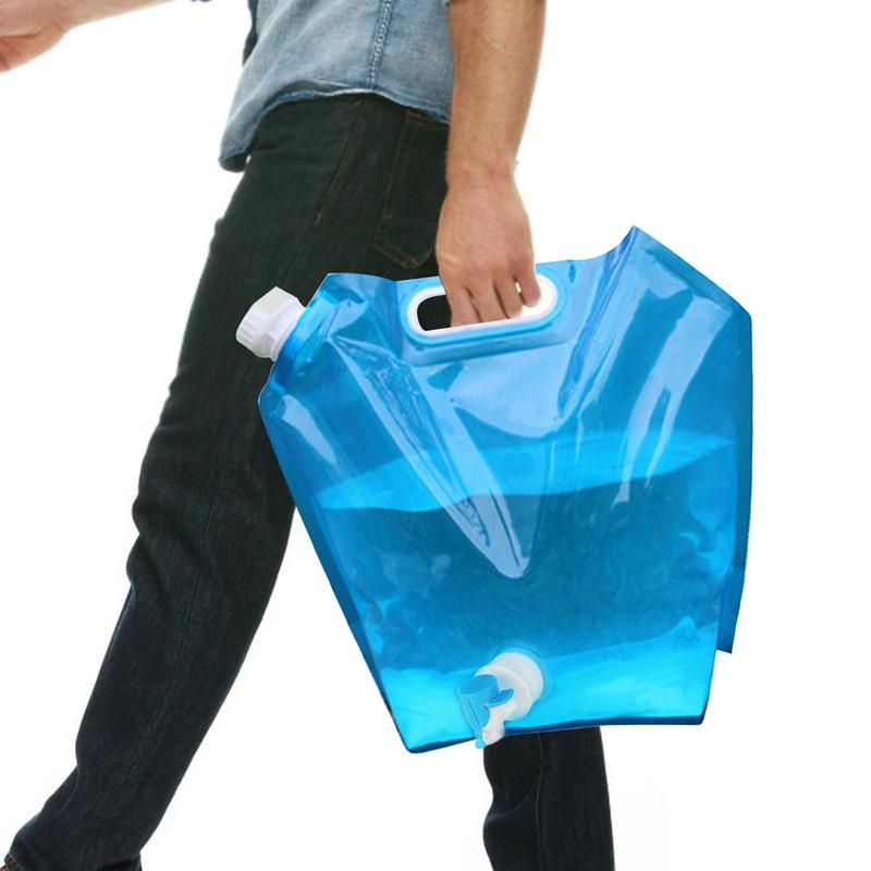 Water Bag Collapsible - Camping Waterzak Met Kraan Opvouwbare Wateropslagcontainers
