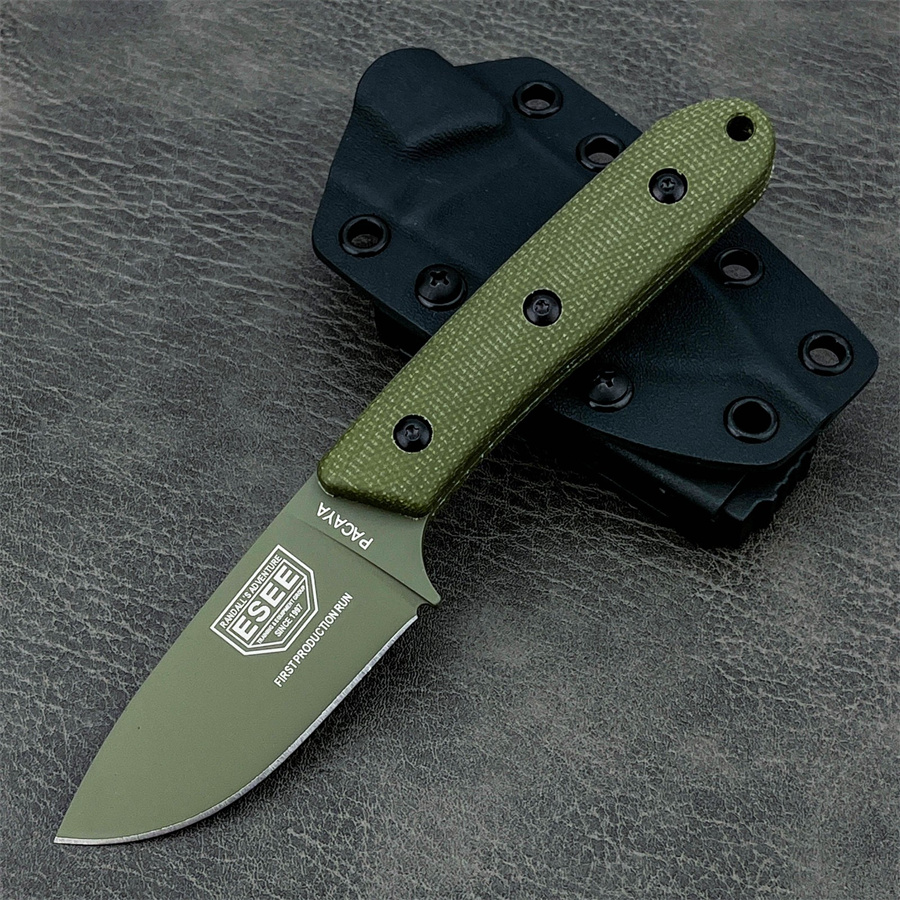 Bushcraft Knife Fixed - Pacaya recht mes jachtmes buitenmes ambachtelijk