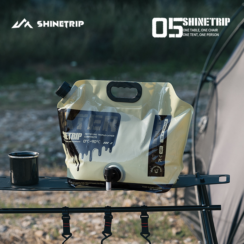 Water Bag Collapsible - 2PCS Outdoor Camping Wateropbergtas ShineTrip 8L