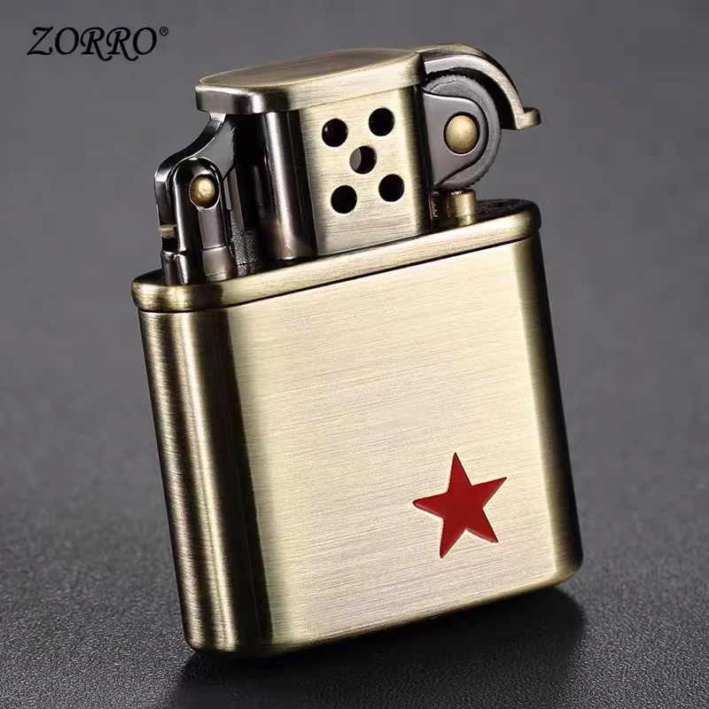 Fire Starting Kit - Zorro Aansteker Retro Slijpschijf Metaal Constantine