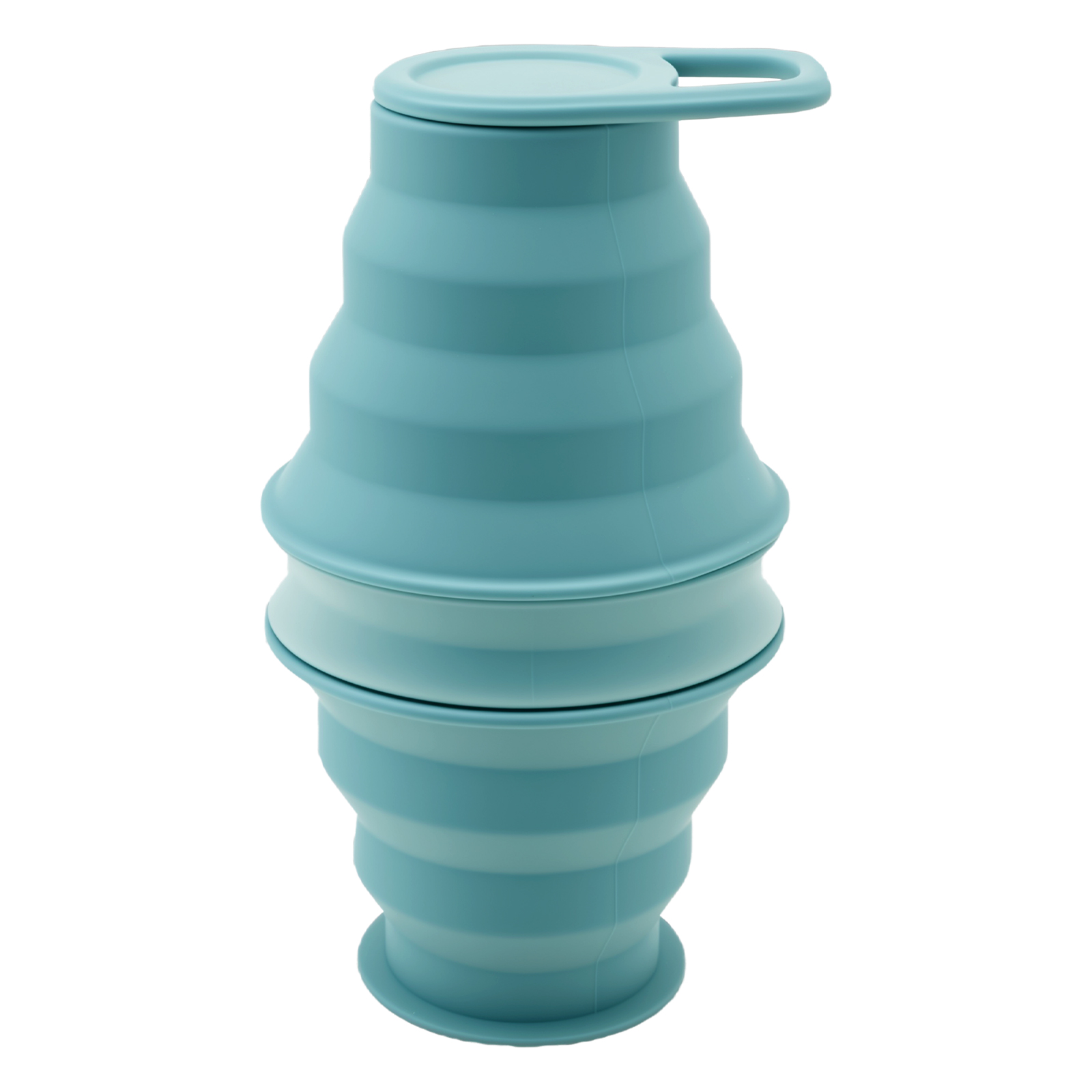 Water Bag Collapsible - Siliconen waterfles 500 ml herbruikbare opvouwbare