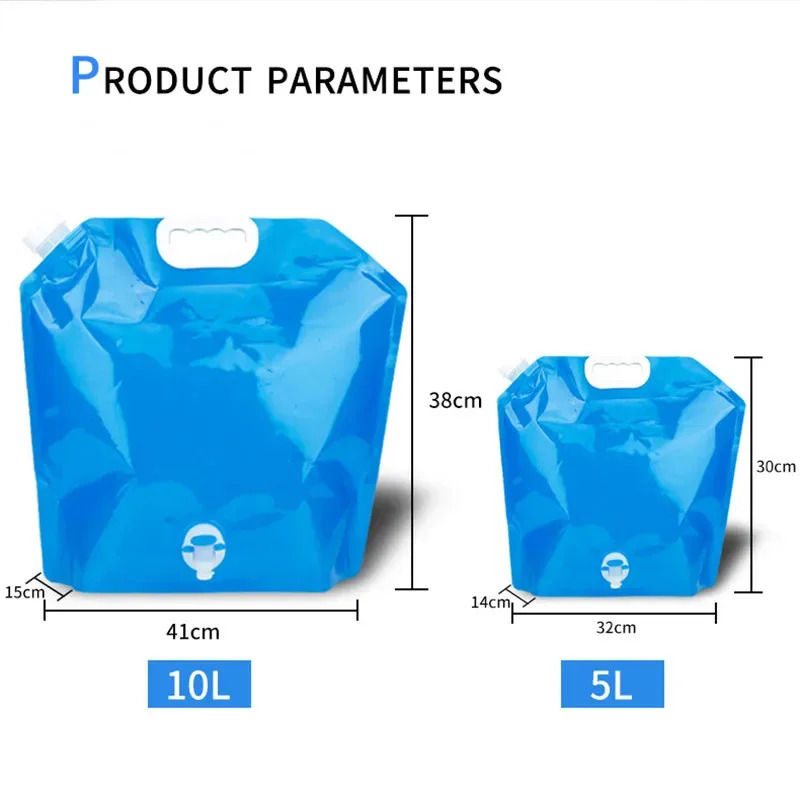 1/3/5 Stuks 10L Camping Waterz - Water Bag Collapsible recensie en prijs