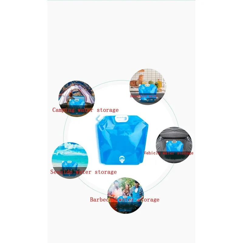 1/3/5 Stuks 10L Camping Waterz - Water Bag Collapsible recensie en prijs