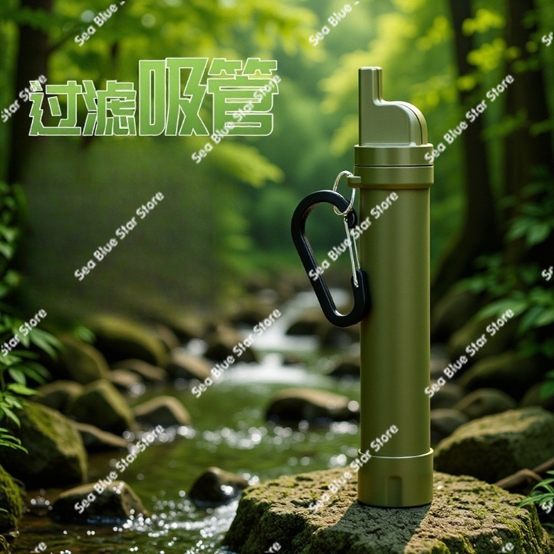 Draagbare waterzuiveringsfilte - Water Purification Straw recensie en prijs
