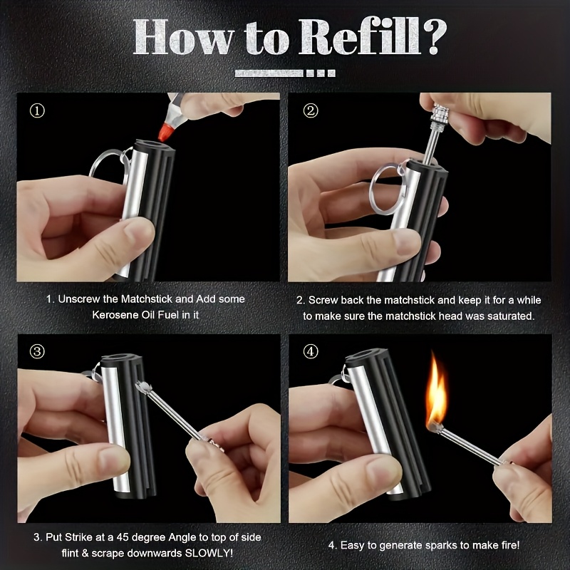 1-5-pack lucifaansteker, vuurs - Fire Starting Kit recensie en prijs