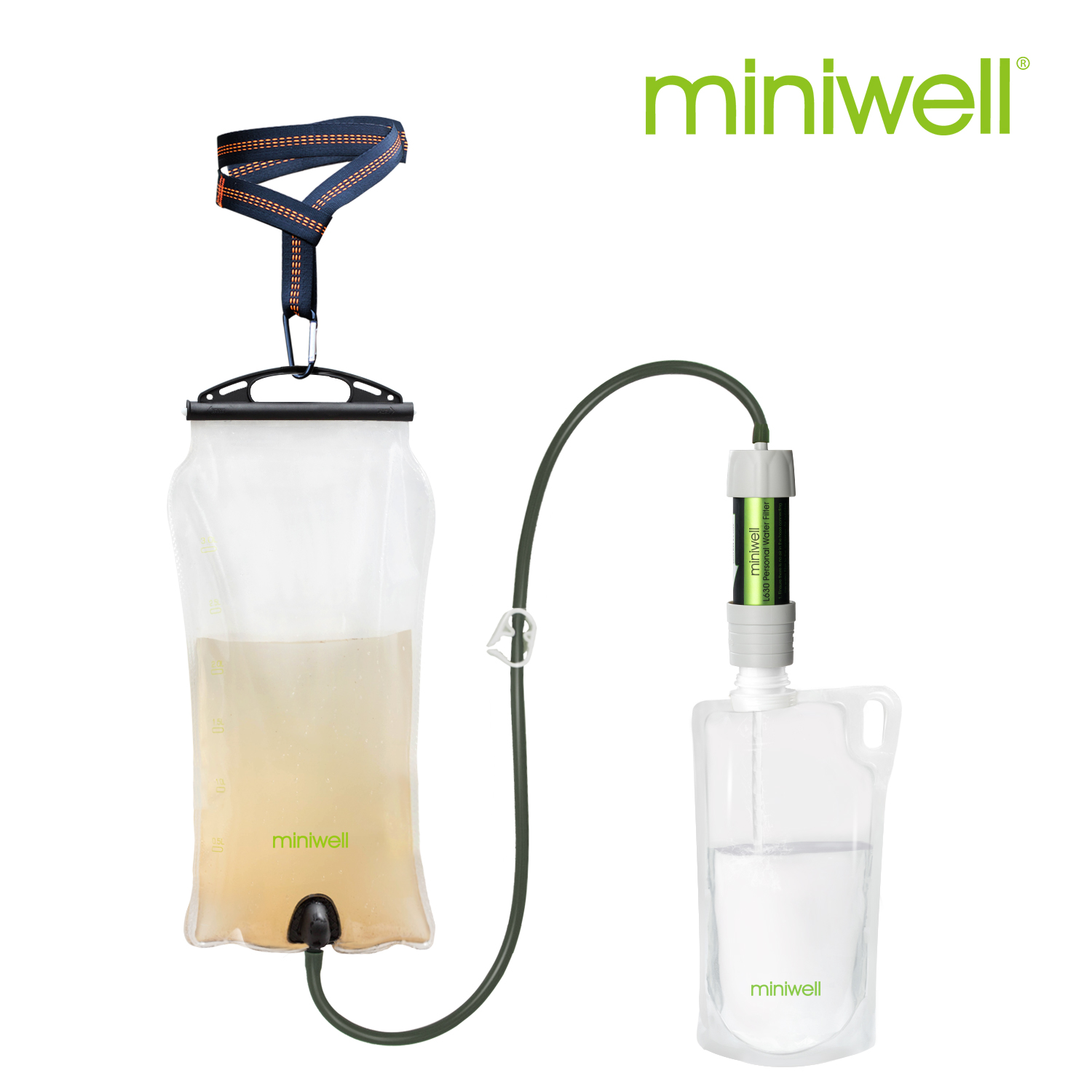 Miniwell Waterzuiveraar Waterf - Water Purification Straw recensie en prijs