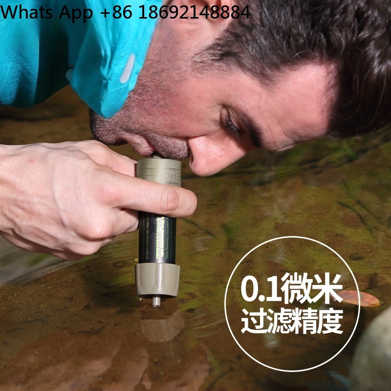 Outdoor waterzuiveringsrietje  - Water Purification Straw recensie en prijs