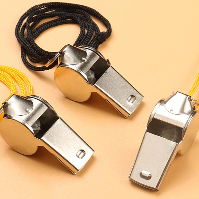 2 stuks roestvrijstalen fluitj - Emergency Whistle Loud recensie en prijs